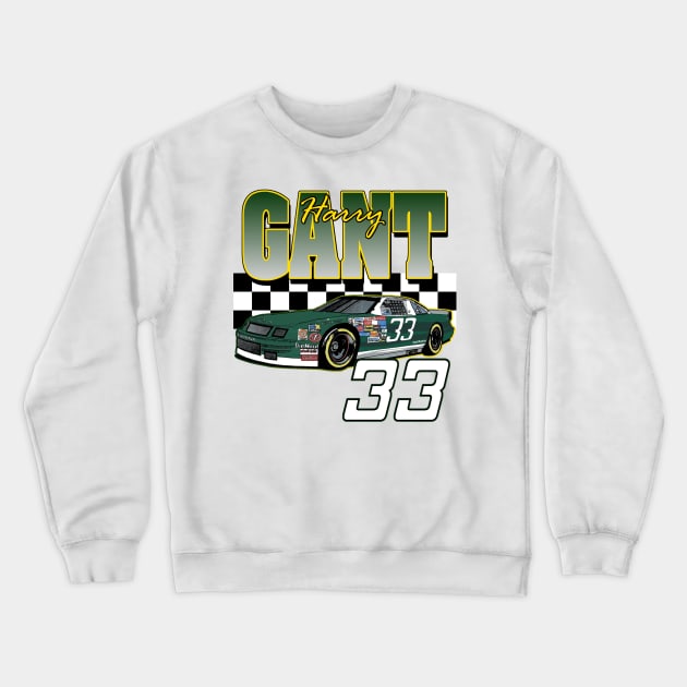 Harry Gant Retro Nascar Design Crewneck Sweatshirt by Reno27Racing